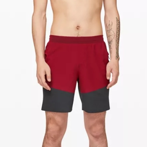 Lululemon Namaste At The Beach Two Tone Colorblock Shorts - Picture 6 of 10